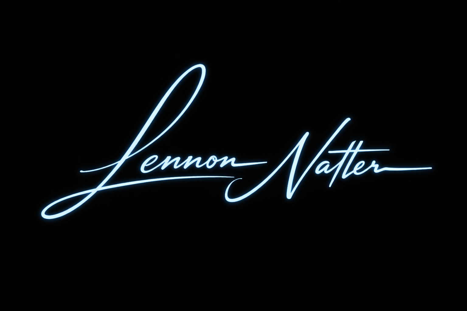 Lennon Natter signature